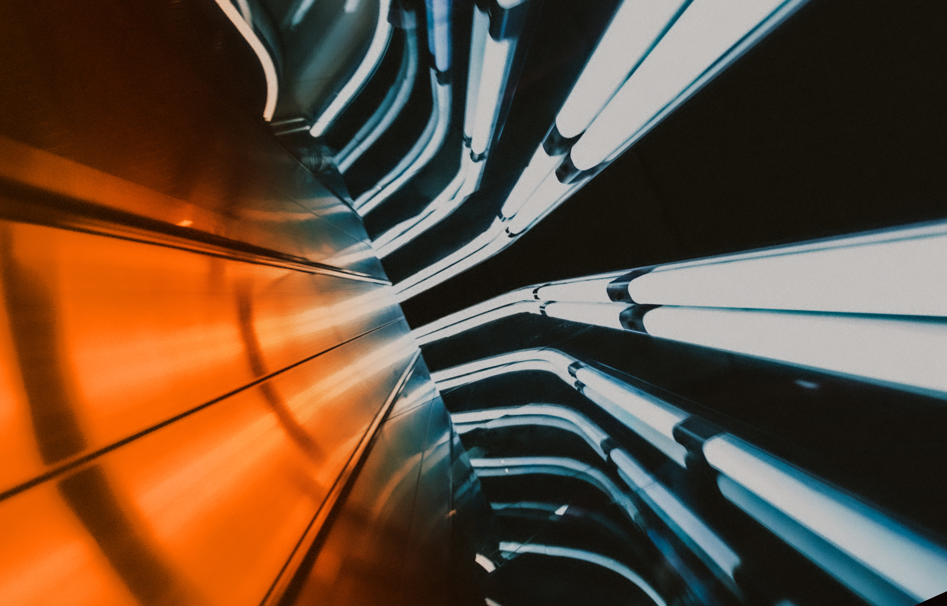 Fullwidth technologie und innovation abstrakte farben