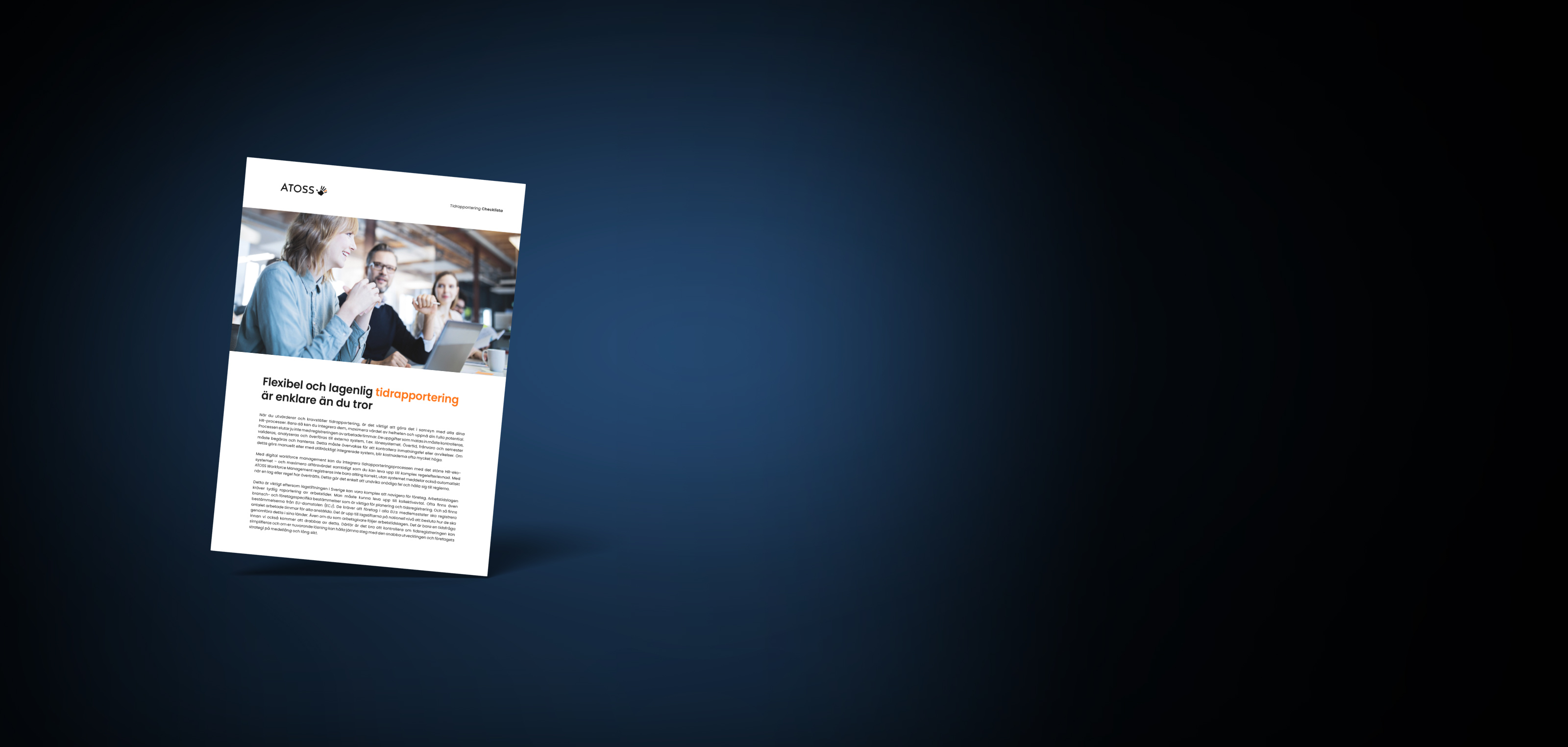 Checklistan Tidrapportering